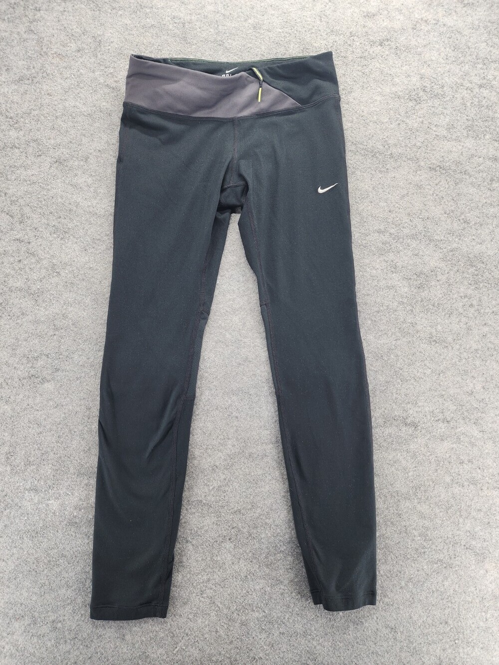 Nike Running Pants Womens Small Capri Dri Fit Low Rise 26x27"